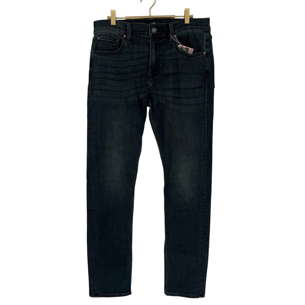 7 for All Mankind Active Sport Paxtyn Skinny Jeans, Dark Wash, Men's 34, NWT